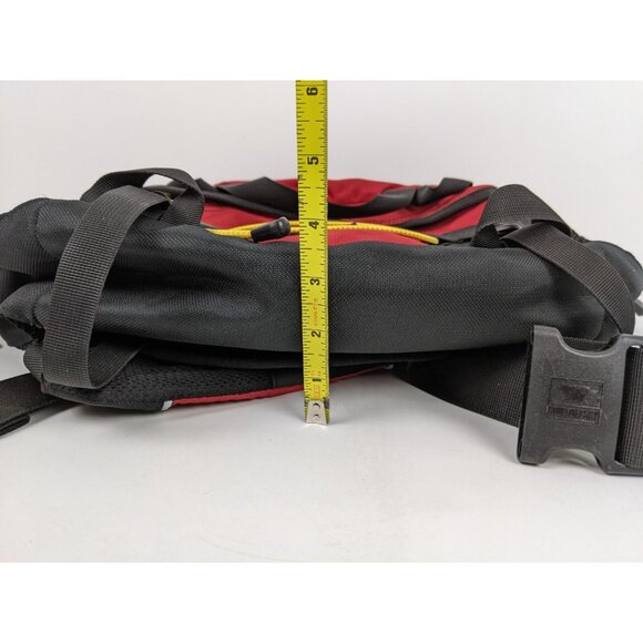 MountainSmith Fanny Pack Bag Waist Bag Red Black Yellow Hiking Trail Running - Picture 13 of 13